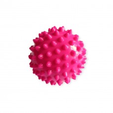 М"яч масажний SNS «Голочки» S45-rose red d=60мм, рожевий, код: 12598-SNS