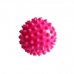 М"яч масажний SNS «Голочки» S45-rose red d=60мм, рожевий, код: 12598-SNS