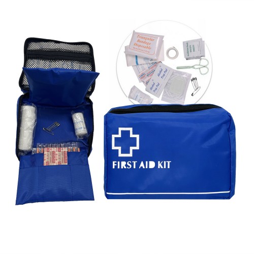 Аптечка першої допомоги спортивна Newt First Aid Kit 200x150x100 мм, синій, код: NE-LG-MED1