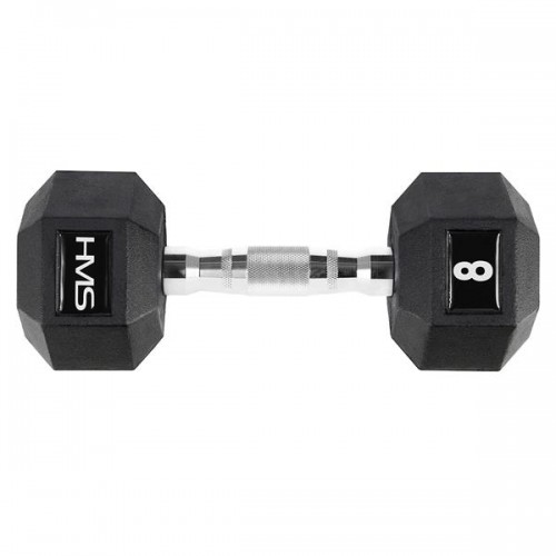 Гантель HMS Hex Pro 1х8 кг, код: 5907695518061-IN Гантель HMS Hex Pro 1х8 кг, код: 5907695518061-IN