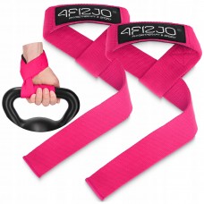 Лямки для станової тяги 4Fizjo Deadlift Straps Pink, код: P-5905973402293