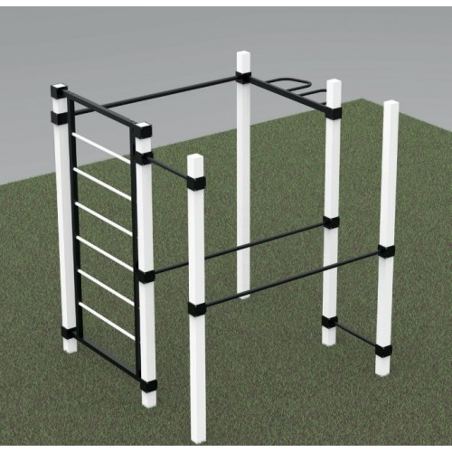 Вуличний спортивний комплекс Ladas 2675x4050x3000 мм, код: УВ-13 Вуличний спортивний комплекс Ladas 2675x4050x3000 мм, код: УВ-13