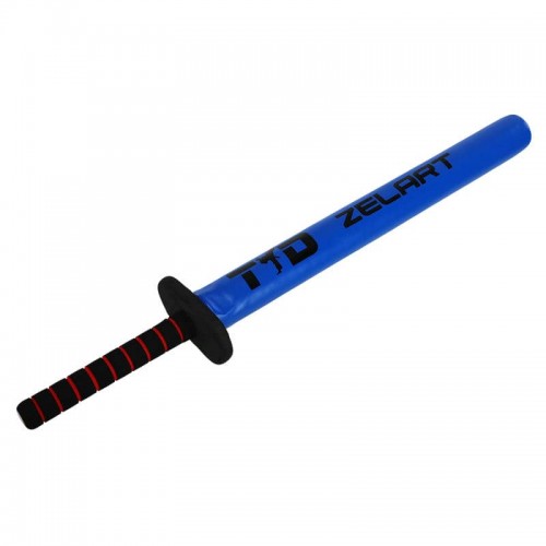 Лападани тренерські з ручкою Zelart довжина 420 мм, 1шт, синій, код: BO-1146_BL