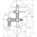 Ігровий комплекс InterAtletika Замок-М 8450х6570х4337 мм, код: T903М-SM