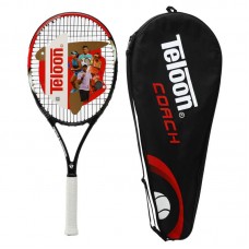 Ракетка для великого тенісу Teloon чорний-червоний, код: COACH_BKR Ракетка для великого тенісу Teloon чорний-червоний, код: COACH_BKR