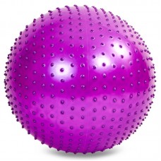 М"яч для фітнесу FitGo 750 мм, фіолетовий, код: FI-1988-75_V