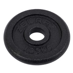 Млинці (диски) сталеві d-30мм Zelart 1,25кг, чорний, код: TA-7785-1_25-S52
