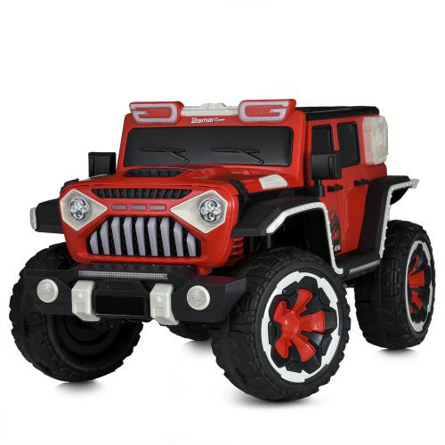 Дитячий електромобіль Bambi Джип M 5845EBLR-3 чевроний, код: 6903317648481