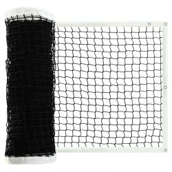 Сітка для великого тенісу PlayGame Tennis net 12,8x1,08 м, товщина 5 мм, чорний-білий, код: C-8618