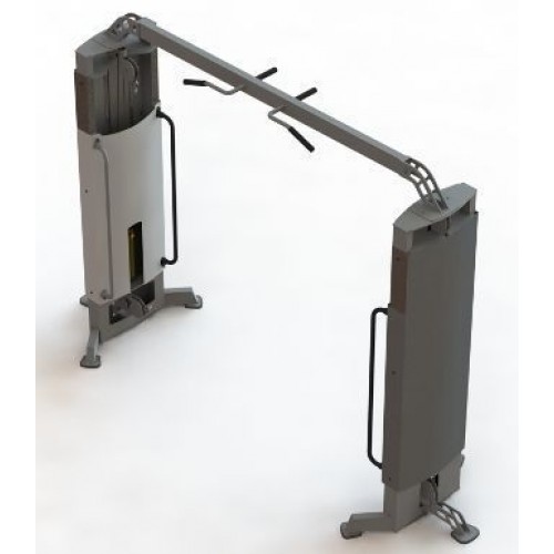 Блочна рама (подвiйна) Brustyle стеки 105кг, код: BL206 Блочна рама (подвiйна) Brustyle стеки 105кг, код: BL206