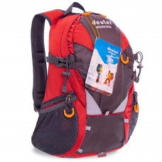 Рюкзак туристичний Deuter 30 л із каркасною спинкою, червоний, код: G28-1_R