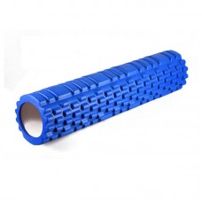 Масажний ролер EasyFit Grid Roller 60 см v.3.1 синій, код: EF-2037-Bl