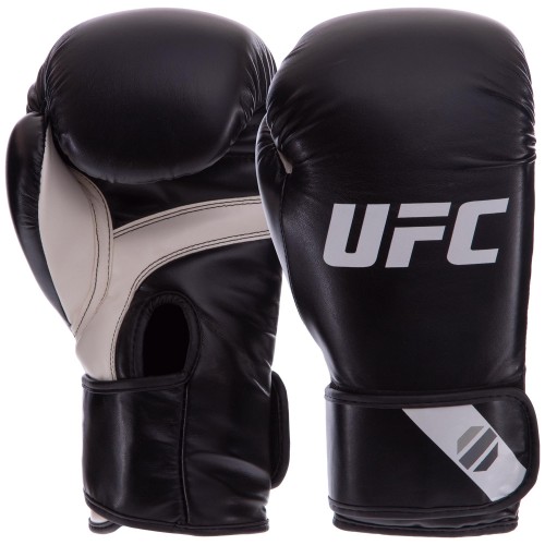 Рукавички боксерські UFC Pro Fitness 16 унцій чорний, код: UHK-75029-S52