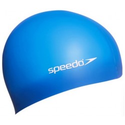 Шапка для плавання дитяча Speedo Flat Silicone Cap Team Ju синій, код: 5151746380033