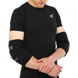 Налокотники для жиму Ezous Elbow Sleeve S, 2 шт, чорний, код: A-03_S