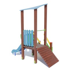 Ігровий комплекс Miros “Колобок” 2630х1570х2720 мм, код: DIO777