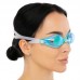 Окуляри для плавання дорослі райдужні лінзи Yingfa синій-білий, код: Y2600AF-V_BLW