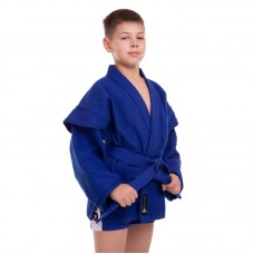 Кімоно для самбо Matsa, розмір 3 (зріст 160см), синій, код: MA-3211_3BL Кімоно для самбо Matsa, розмір 3 (зріст 160см), синій, код: MA-3211_3BL
