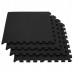 Мат-пазл ласточкин хвост Springos Mat Puzzle EVA 1200x1200x12 мм Black, код: FM0002
