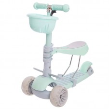 Самокат Scooter Micro Mini 3 в 1 блакитний, код: MG-12H_N