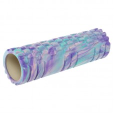 Ролер масажний циліндр (ролик мфр) FitGo Grid Combi Roller, 450x130 мм, фіолетовий-блакитний, код: FI-9373_VN Ролер масажний циліндр (ролик мфр) FitGo Grid Combi Roller, 450x130 мм, фіолетовий-блакитний, код: FI-9373_VN