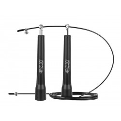 Скакалка швидкісна для кросфіту 4Fizjo Standard+ 300 см, чорний, код: P-5907739311528