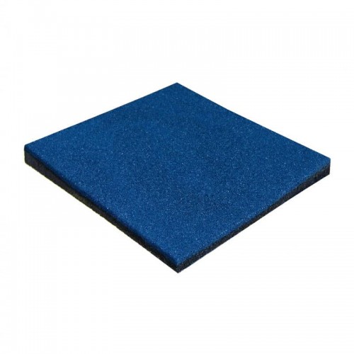 Гумова плитка EcoGuma Standart 40 мм (синій) код: EG40BL Гумова плитка EcoGuma Standart 40 мм (синій) код: EG40BL