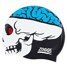 Шапочка для плавання дитяча Zoggs Character Silicone Cap череп, код: 2023111401922