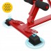 Лава для гіперекстензії 4Fizjo Red/Black регульована, код: P-5905973402682