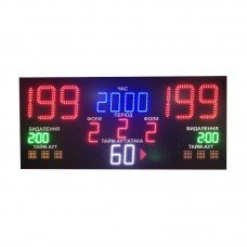 Світлодіодне спортивне табло LedPlay універсальне 2240х1000х50 мм, код: 07745-ST