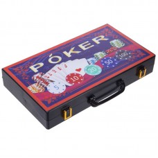 Набір для покеру у пластиковому кейсі SP-Sport 300 фішок, код: 300S-A-S52 Набір для покеру у пластиковому кейсі SP-Sport 300 фішок, код: 300S-A-S52