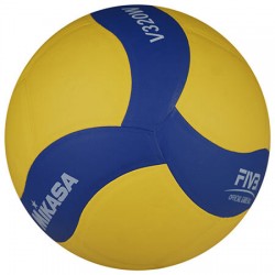 М"яч волейбольний Mikasa №5, жовтий-білий, код: V320W-WS М"яч волейбольний Mikasa №5, жовтий-білий, код: V320W-WS