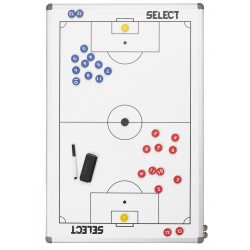 Розкладна тактична дошка Select Tactics Board Alu Football 450x300 мм, білий, код: 5703543336494