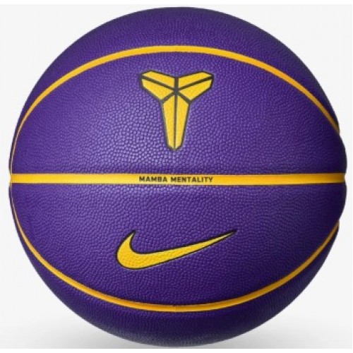 М"яч баскетбольний Nike All Court 8P K Bryant Deflated Court №7, фіолетовий, код: 0887791794314