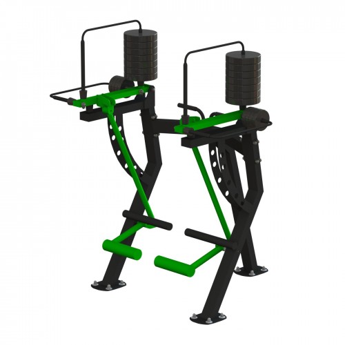 Вуличний тренажер Brustyle “Розгинання ноги стоячи”, код: SG620 Вуличний тренажер Brustyle “Розгинання ноги стоячи”, код: SG620