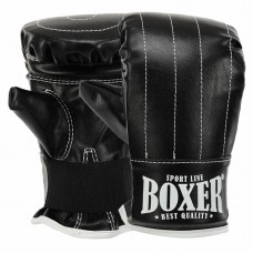 Снарядні рукавички Boxer розмір L, чорний, код: 2015_L_BK-S52 Снарядні рукавички Boxer розмір L, чорний, код: 2015_L_BK-S52