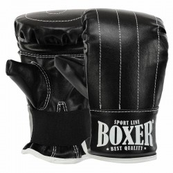 Снарядні рукавички Boxer розмір L, чорний, код: 2015_L_BK-S52 Снарядні рукавички Boxer розмір L, чорний, код: 2015_L_BK-S52