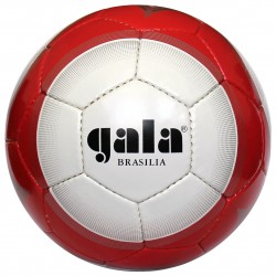 М"яч футбольний Gala Brasilia №5, білий-червоний, код: BF5033S-IA