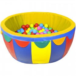Сухий басейн для дому Мрія Tia-Sport 1200х400 мм, жовтий, код: sm-0198-1-7