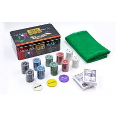 Набір для покеру в металевій коробці PlayGame, код: IG-1104215