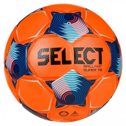 М"яч футбольний Select Brillant Super FIFA TB v25 №5, помаранчевий-синій, код: 5703543403943 М"яч футбольний Select Brillant Super FIFA TB v25 №5, помаранчевий-синій, код: 5703543403943