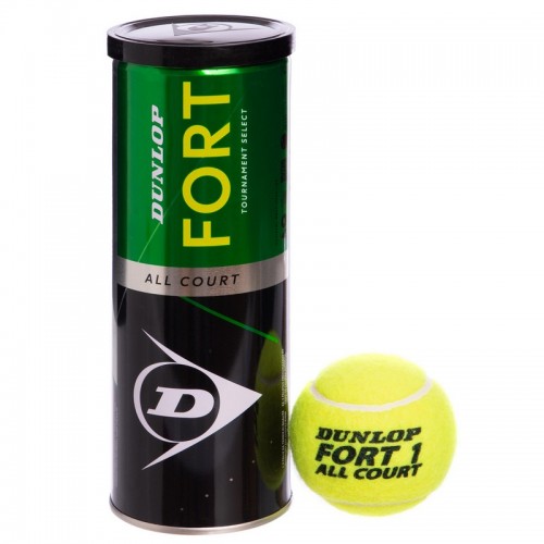 М"ячі для великого тенісу Dunlop Fort Tournament Select 3шт, салатовий, код: DL601315-S52 М"ячі для великого тенісу Dunlop Fort Tournament Select 3шт, салатовий, код: DL601315-S52