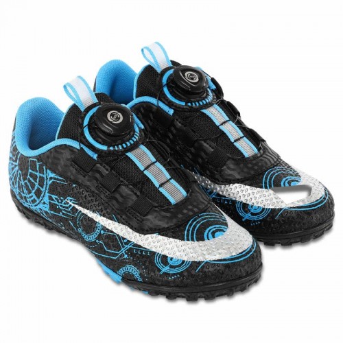 Сороконіжки футбольні дитячі PlayGame розмір 36, чорний-синій, код: D04-2_36