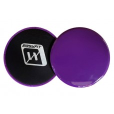 Диски для глайдингу EasyFit фіолетові (пара), код: EF-1425-V-EF Диски для глайдингу EasyFit фіолетові (пара), код: EF-1425-V-EF
