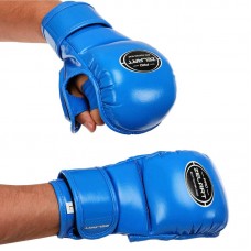 Рукавиці Краби спарингові для MMA Zelart XL, синій, код: BO-3495_XLBL