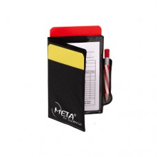 Набір карток арбітра Meta Referee Warning Cards Kit чорний, код: 080101513494