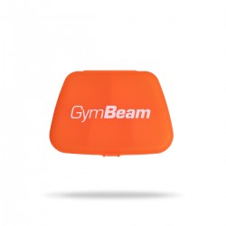 Футляр для зберігання таблеток і капсул GymBeam PillBox 5 Orange, код: 8586024622104