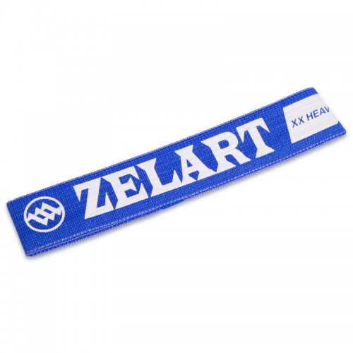 Стрічка опору Zelart Hip Loop жорсткість L 600x50 мм синій, код: FI-1969-L_BL
