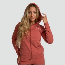 Толстовка жіноча на блискавці GymBeam Clothing Limitless XXL, кориця, код: 8586024626393