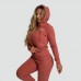 Толстовка жіноча на блискавці GymBeam Clothing Limitless XXL, кориця, код: 8586024626393